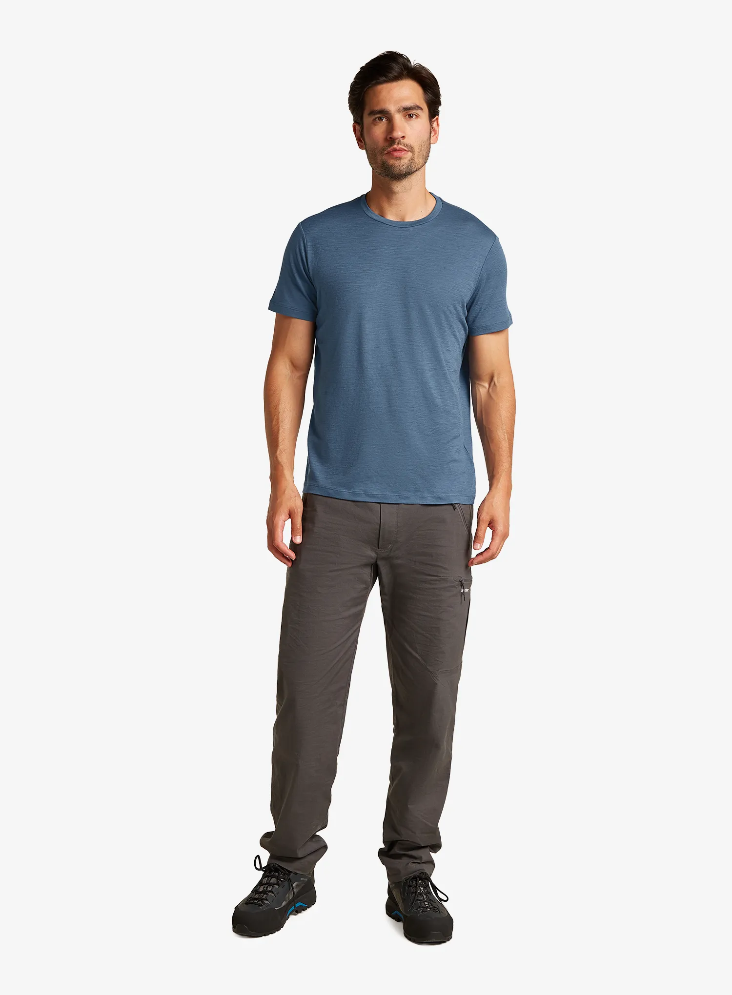 Merino vilnos marškinėliai Icebreaker Merino 150 Tech Lite III SS Tee - dawn