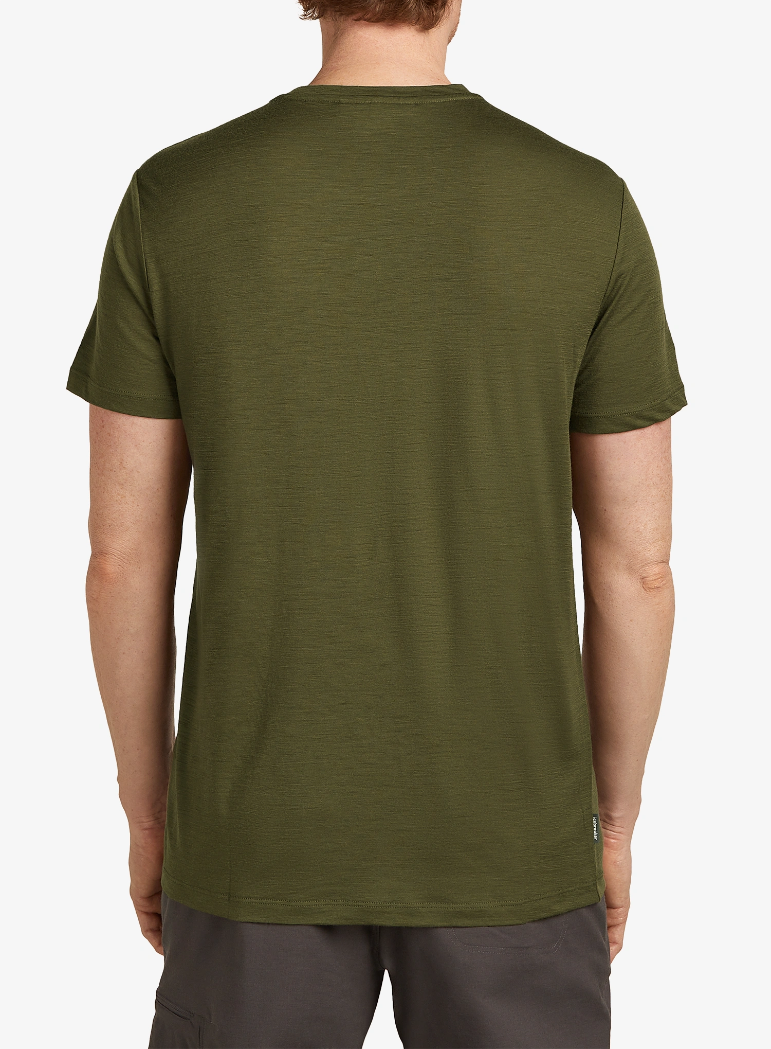 Merino vilnos marškinėliai Icebreaker Merino 150 Tech Lite SS Tee Summit - loden