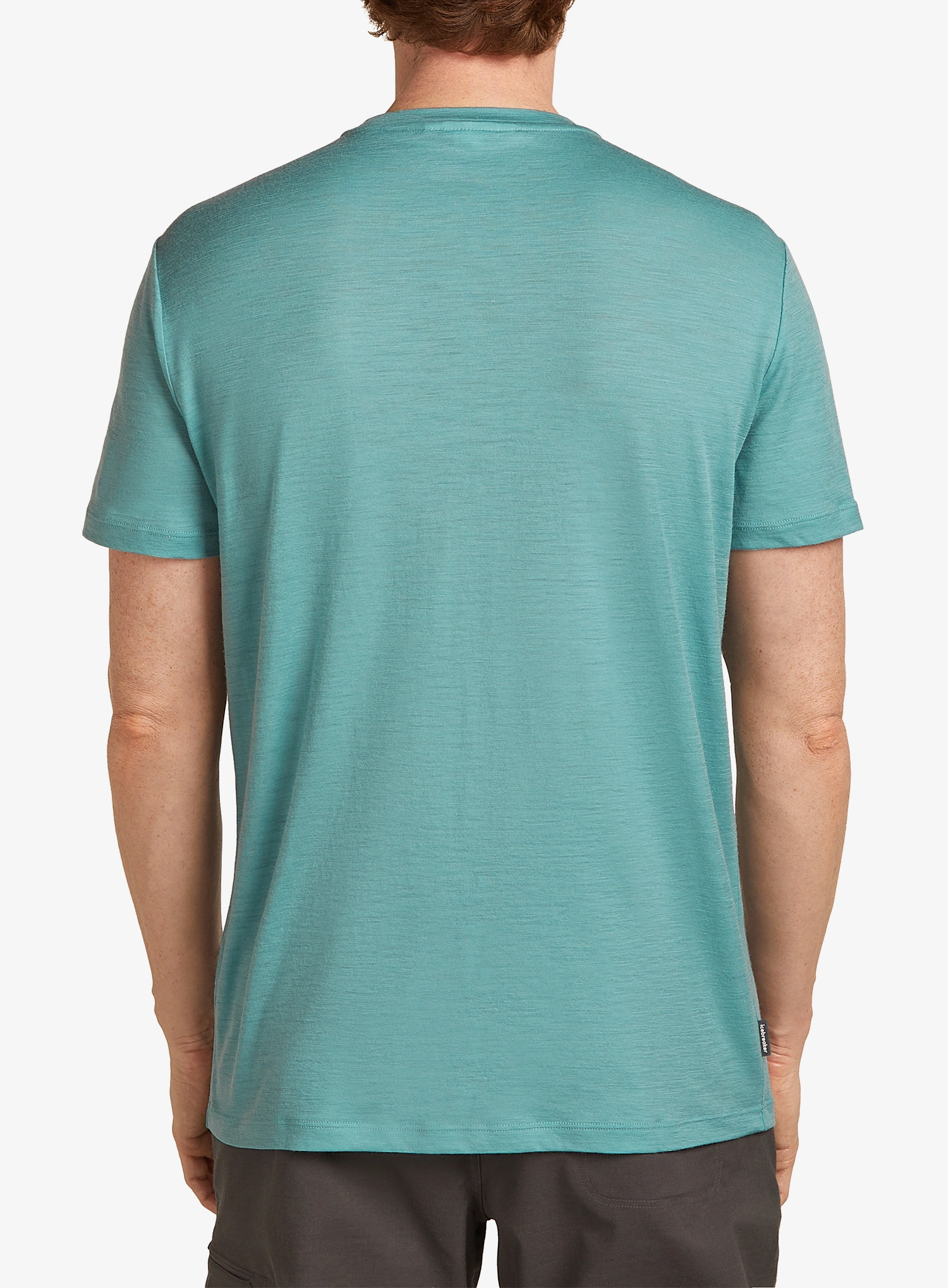 Merino vilnos marškinėliai Icebreaker Merino 150 Tech Lite SS Tee The Peaks - hydro