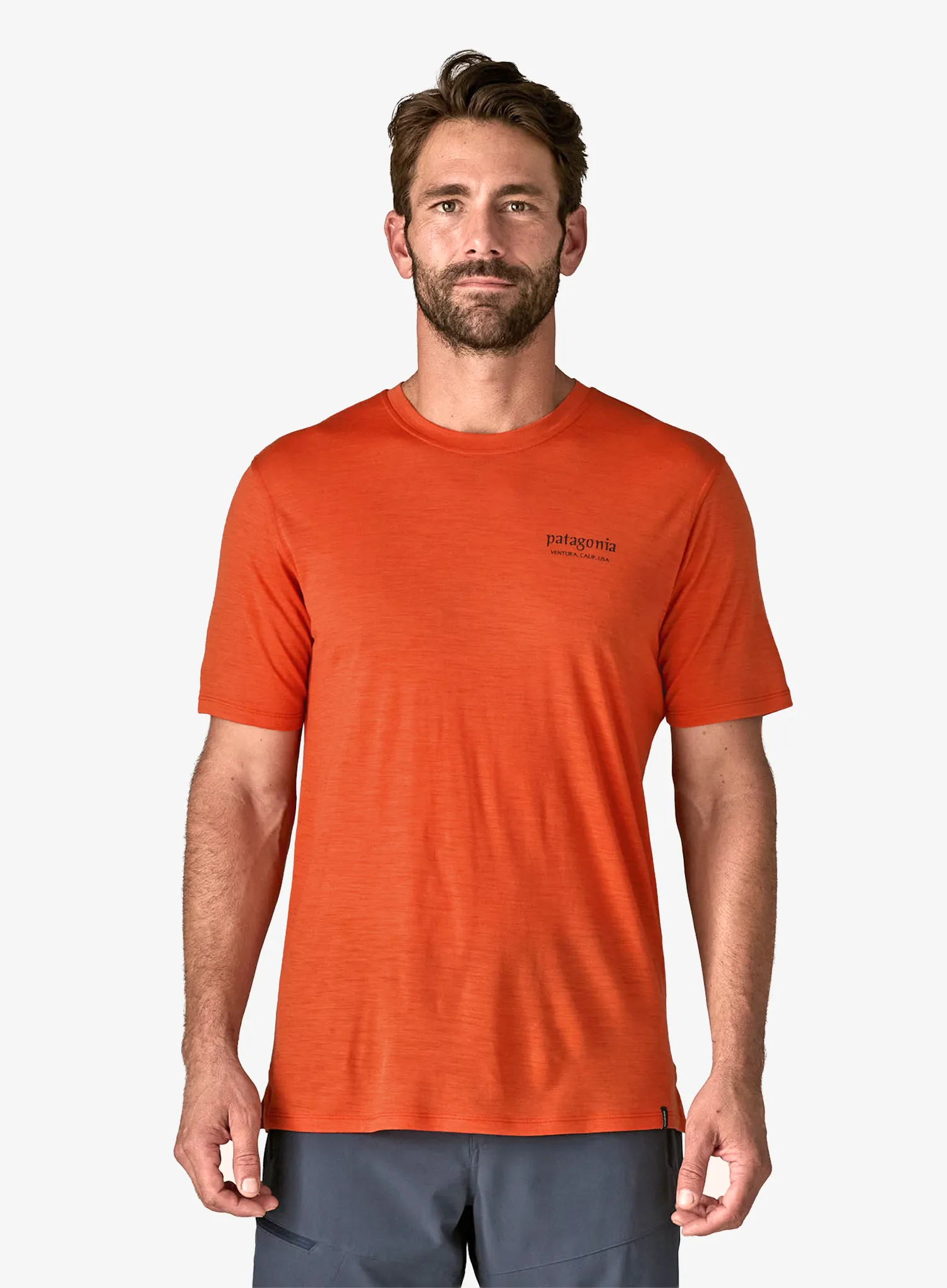 qwePatagoniaCapCoolMerinoGraphicShirtheritageheadercoalorange198077687993e.webp