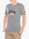 Merino vilnos marškinėliai Super.natural Dolomites Campsites Tee - cashmere grey melange/various