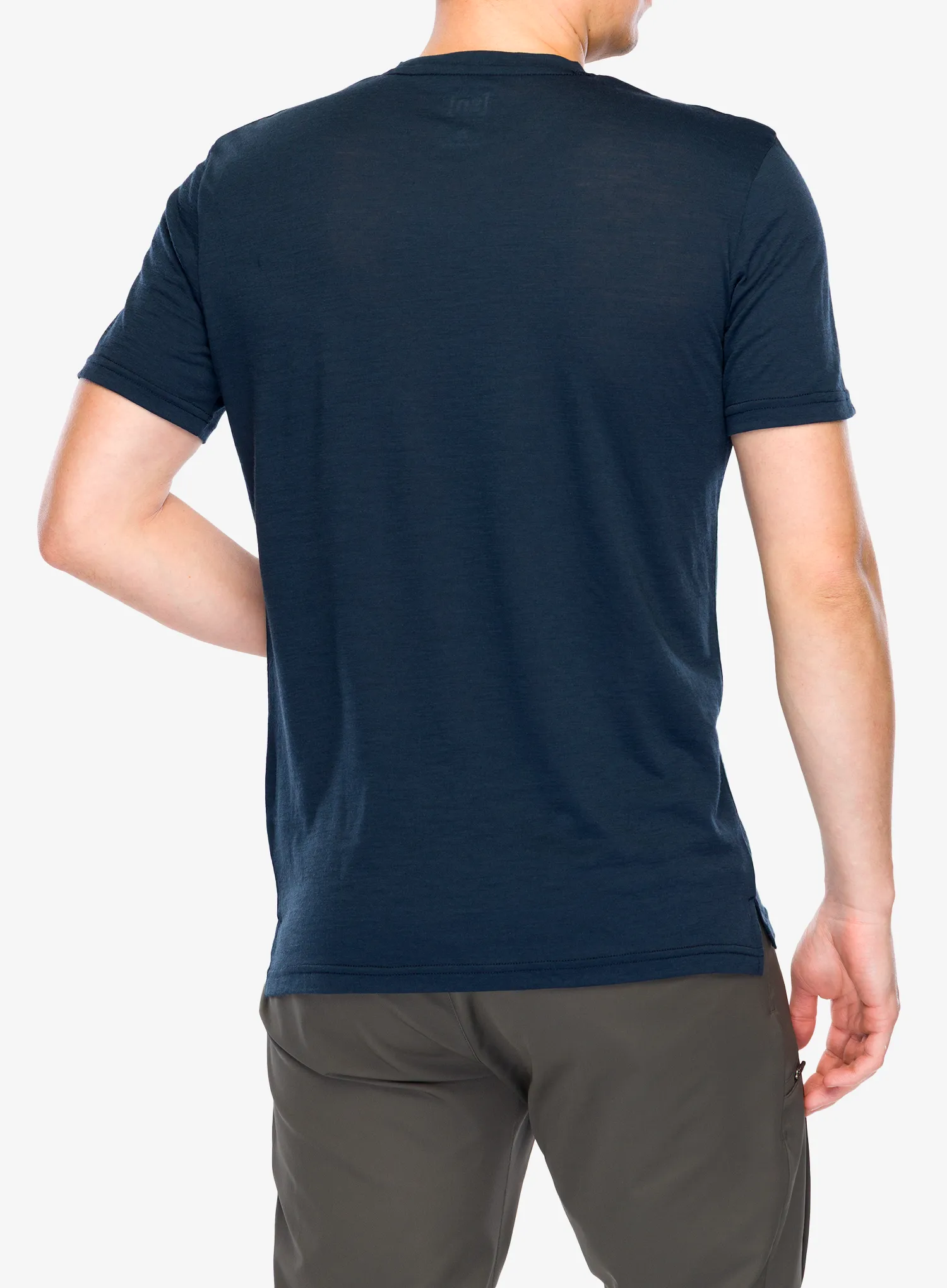 Merino vilnos marškinėliai Super.natural Hiking Tee - blueberry/vapor grey