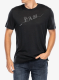Merino vilnos marškinėliai Super.natural Hiking Tee - jet black/vapor grey