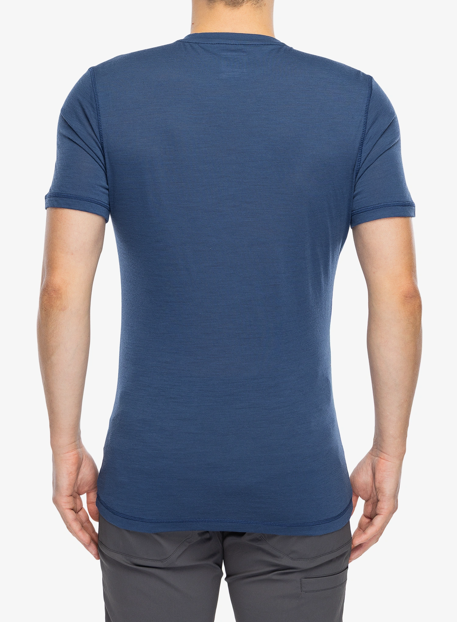 Merino vilnos marškinėliai Super.natural Sierra140 Tee - ocean blue