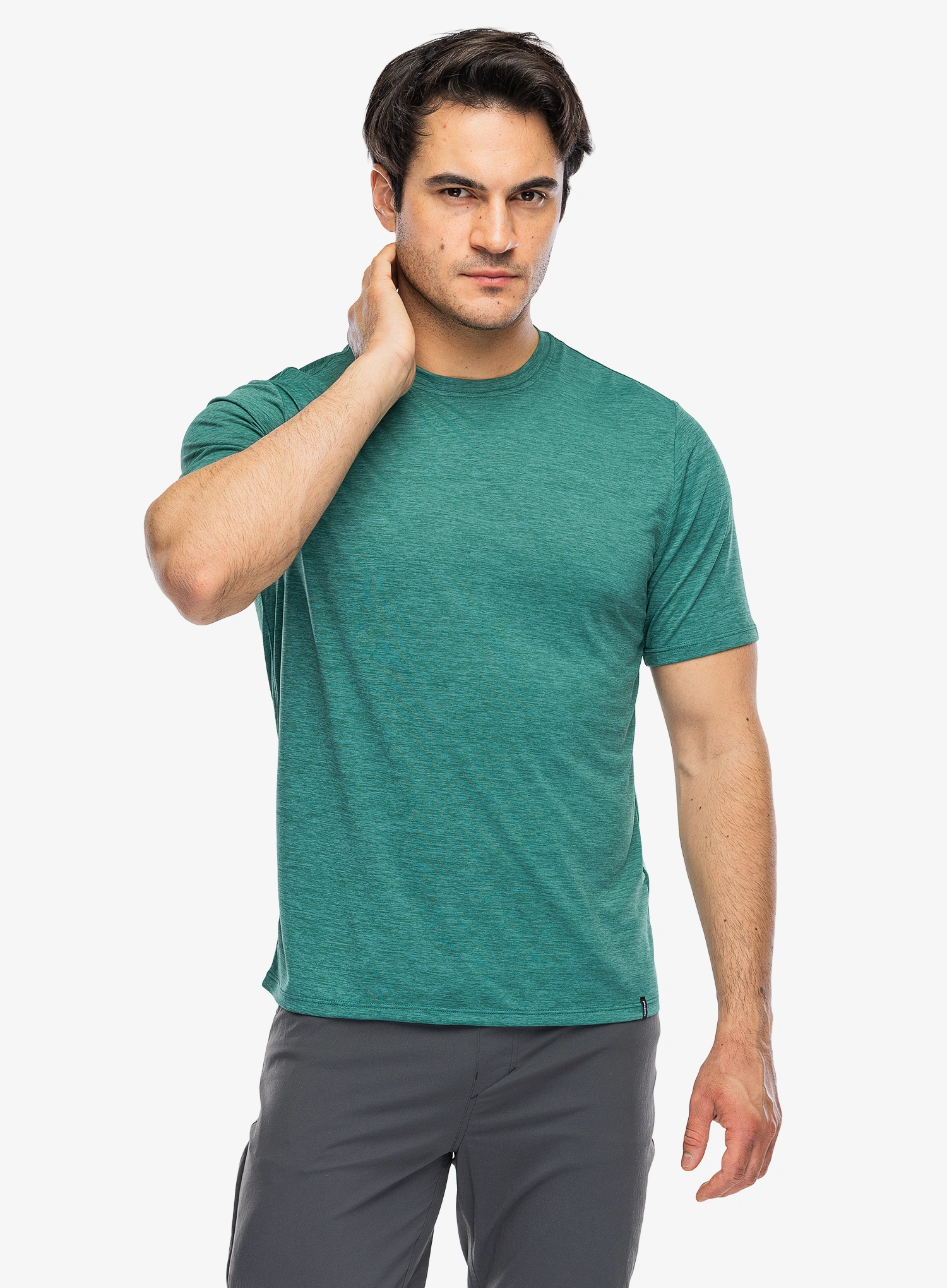 Marškinėliai Patagonia Cap Cool Daily Shirt - green/light gem green x-dye
