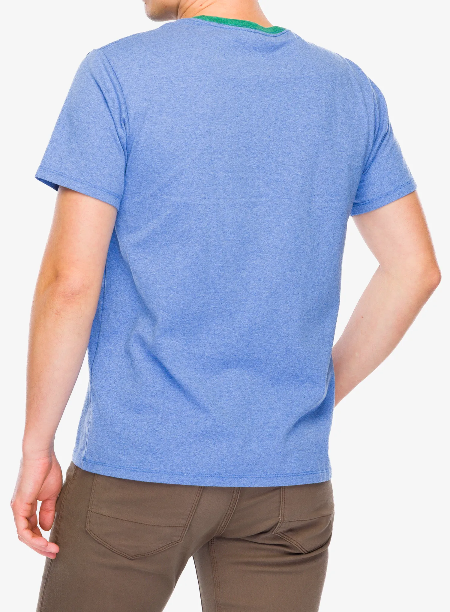 Marškinėliai Patagonia Shop Sticker Pocket Responsibili-Tee - abundant blue