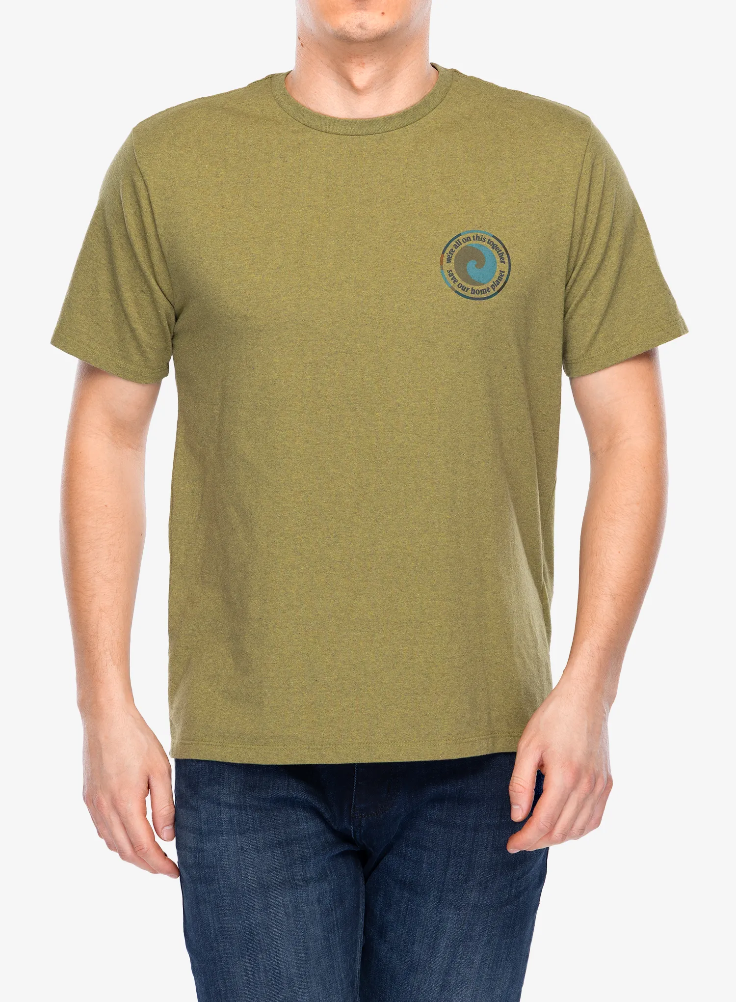 Marškinėliai Patagonia Unity Fitz Responsibili-Tee - graze green