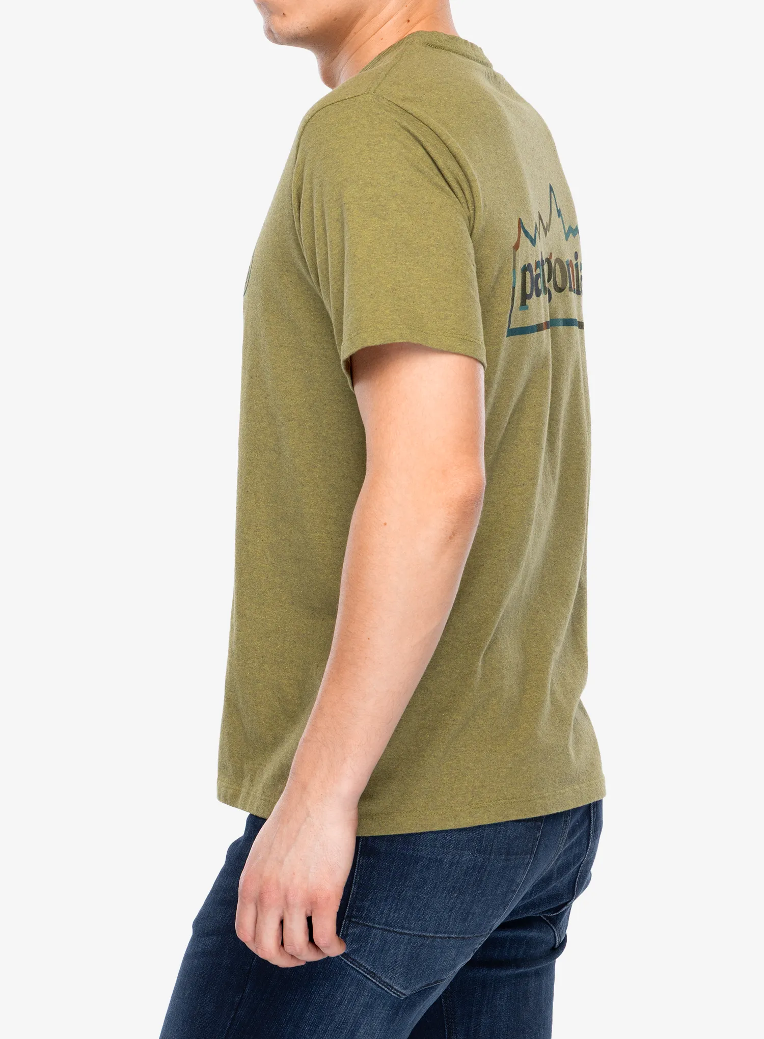 Marškinėliai Patagonia Unity Fitz Responsibili-Tee - graze green