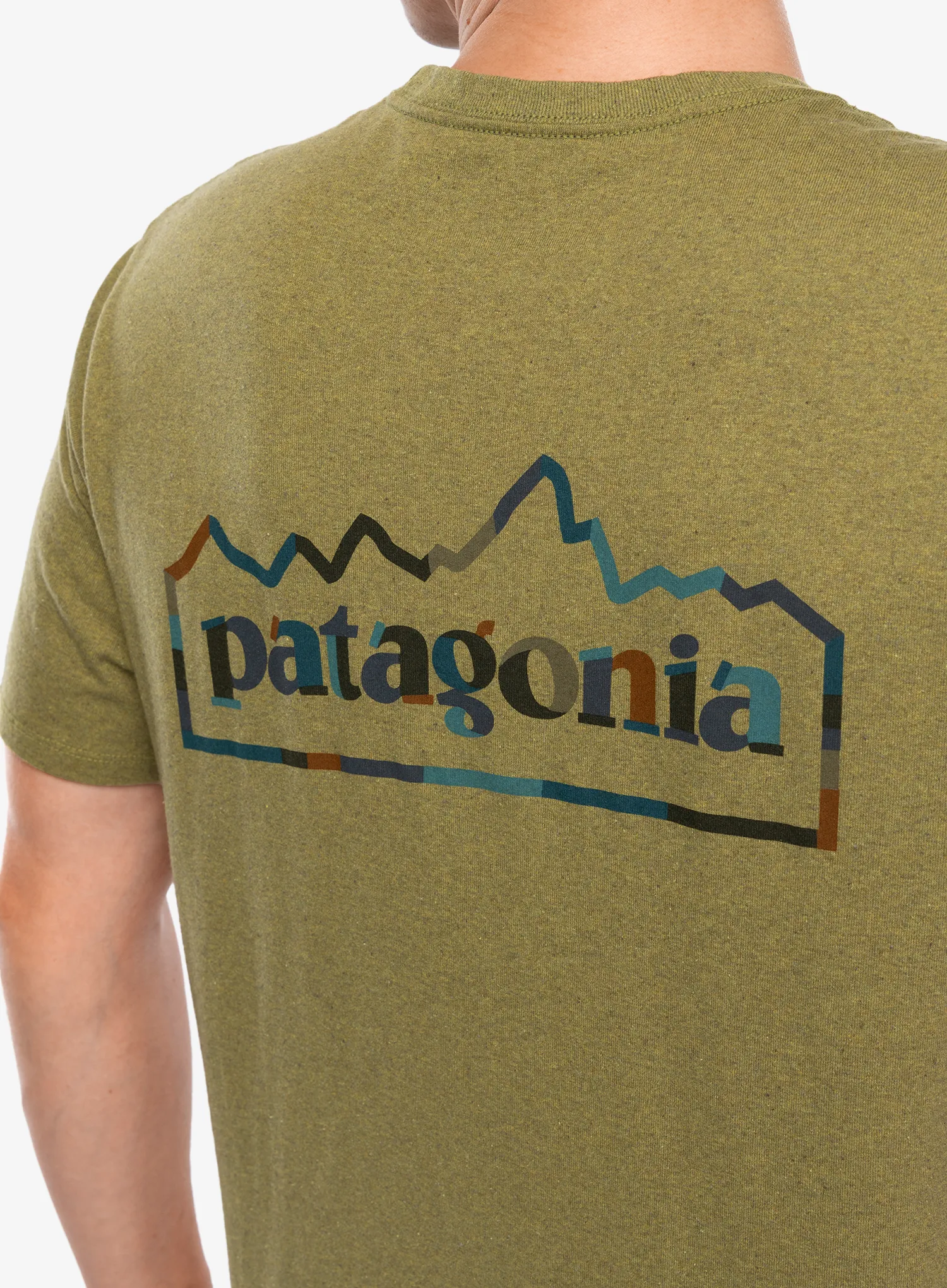 Marškinėliai Patagonia Unity Fitz Responsibili-Tee - graze green