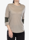 Moteriški dviratininko marškinėliai Patagonia Merino 3/4 Sleeve Bike Jersey - seabird grey