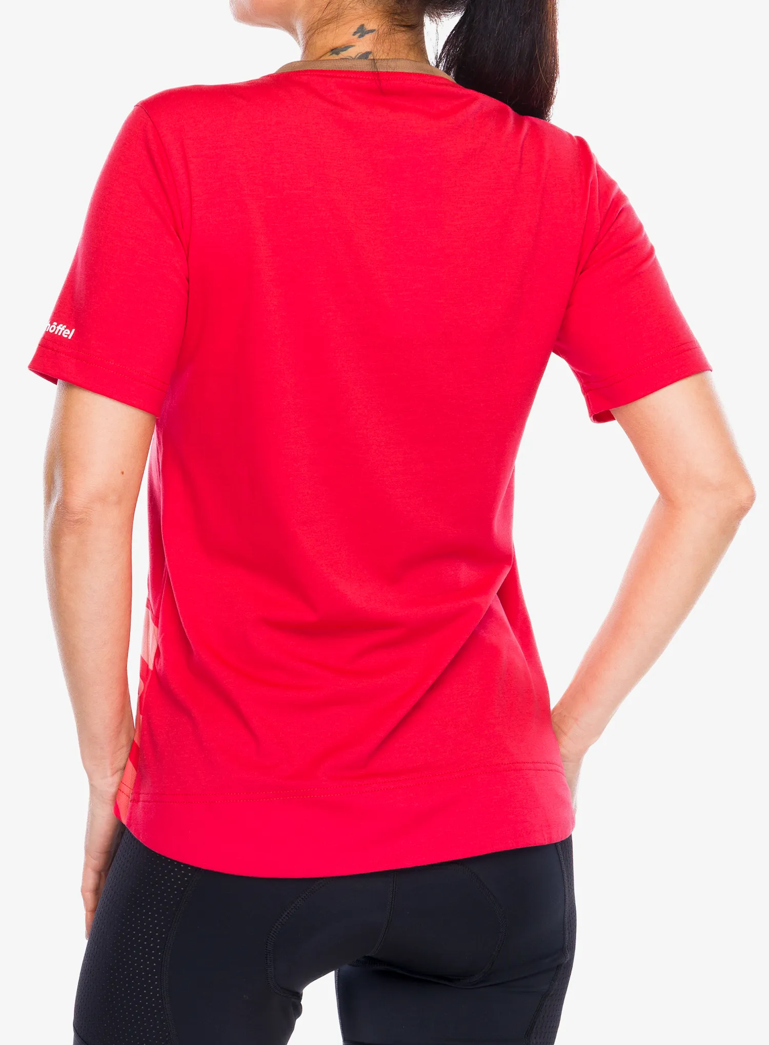 Moteriški dviratininko marškinėliai Schoffel Shirt Proud L - lollipop