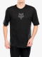 Dviratininko marškinėliai Fox Ranger Tru Dri SS Jersey - black