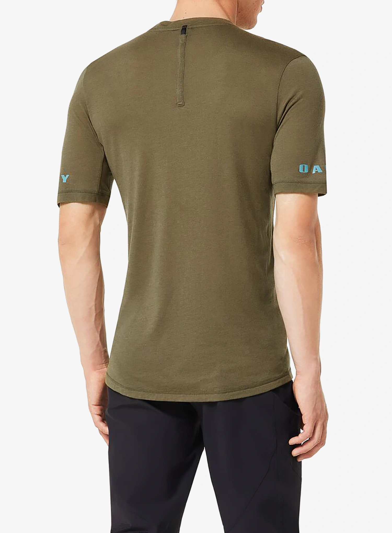 MTB dviratininko marškinėliai Oakley Seeker Flow SS Jersey - army green