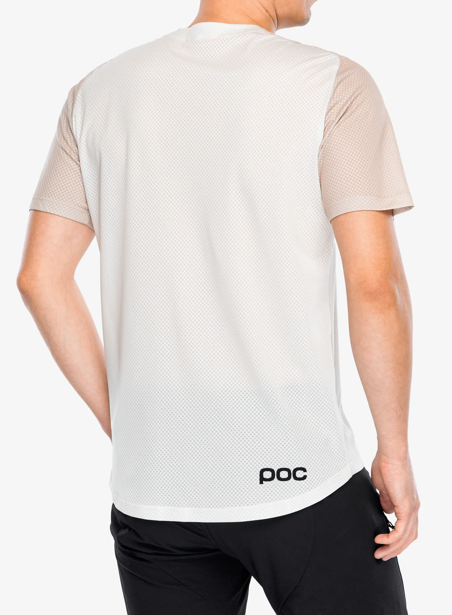 Dviratininko marškinėliai POC Motion Air S/S Jersey - off white