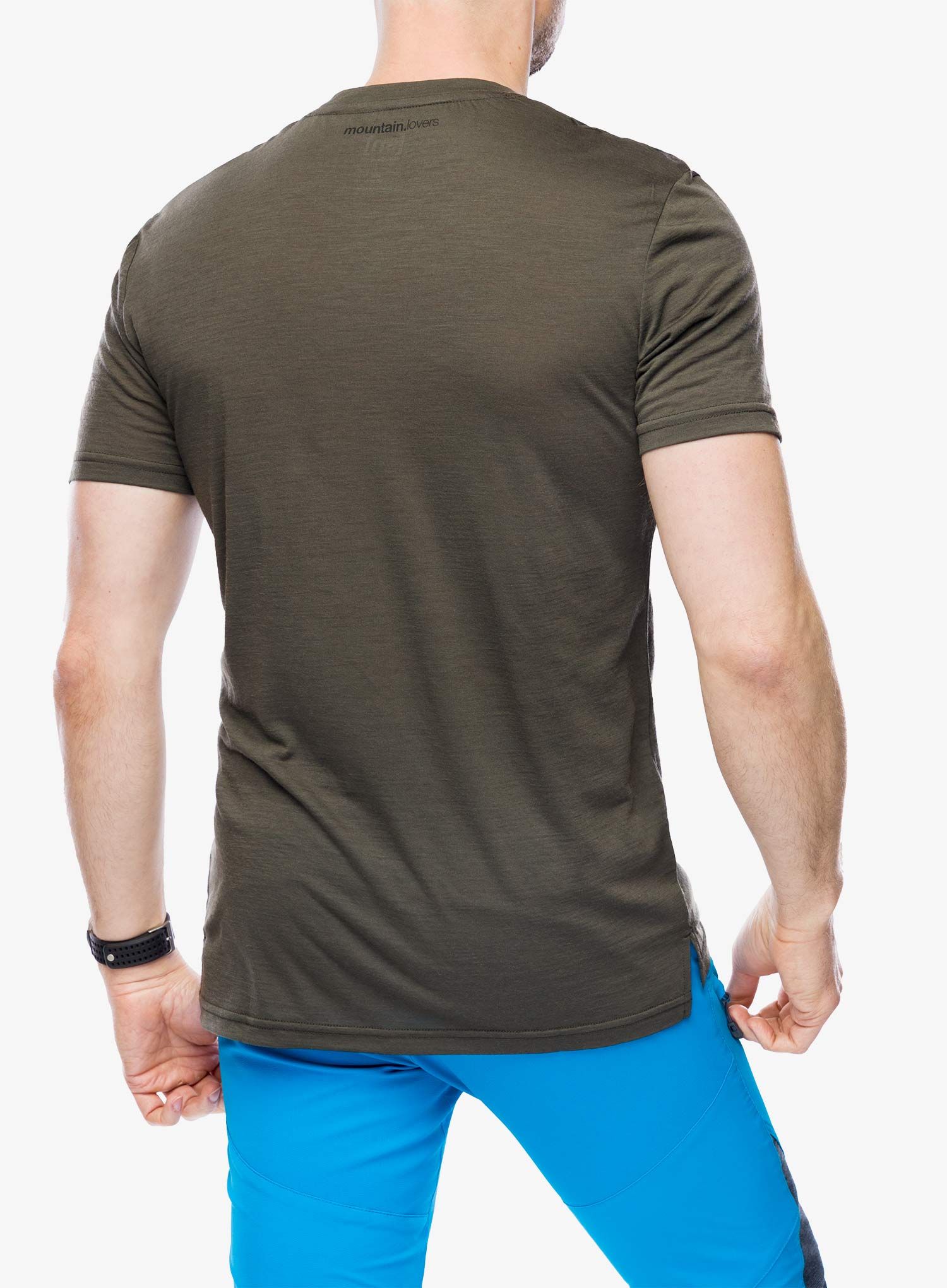 Marškinėliai Super.natural Carabineri Tee - black ink/jet black