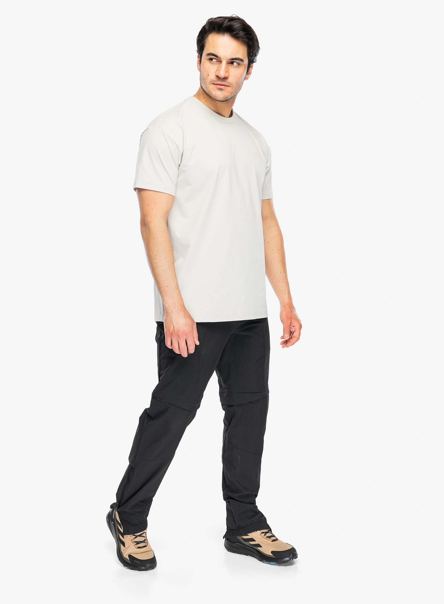 Greitai džiūstantys marškinėliai adidas TERREX Xploric Climacool Graphic T-shirt - wonder alumina