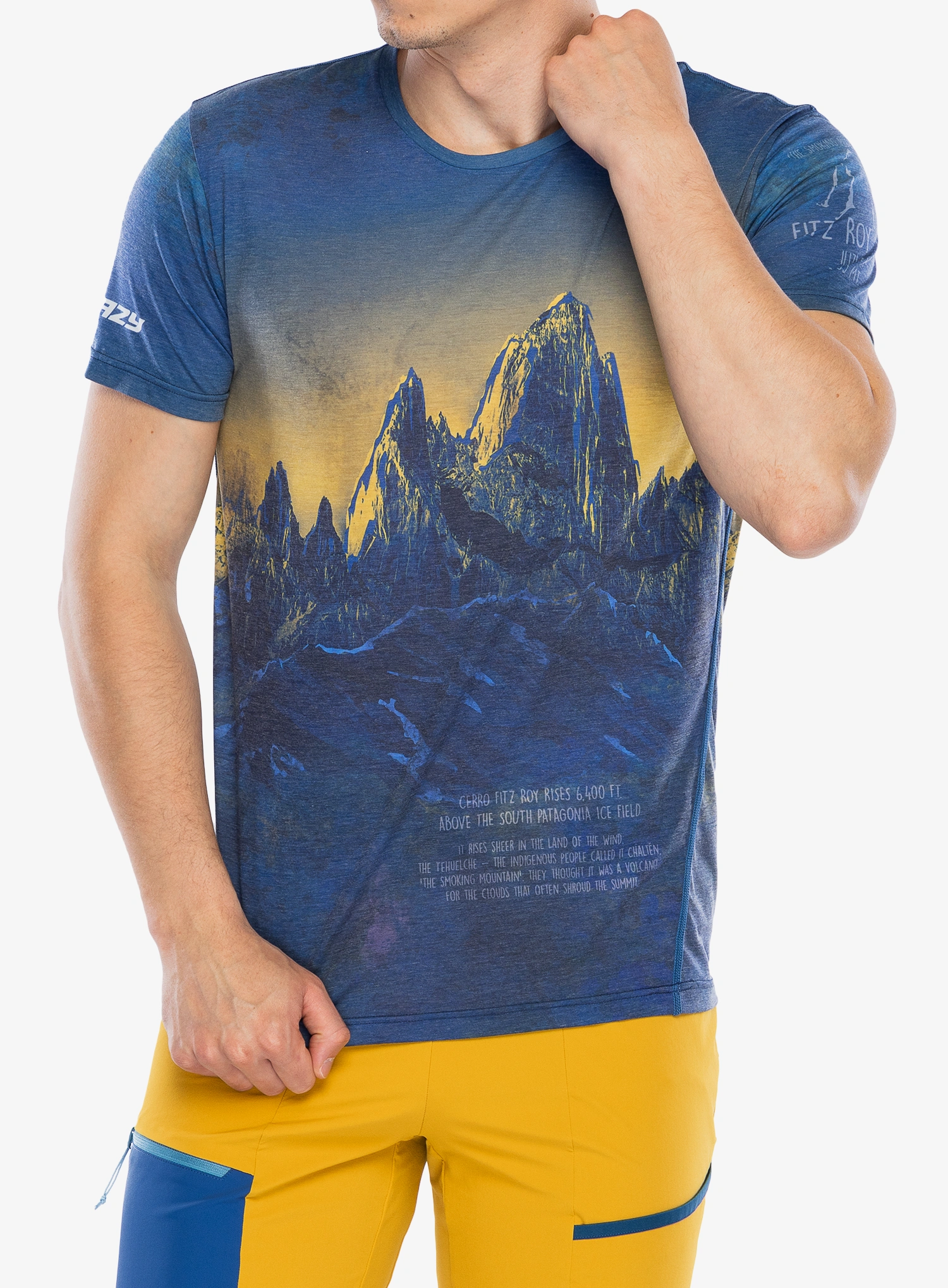 Greitai džiūstantys marškinėliai Crazy Shirt Legend - print patagonia
