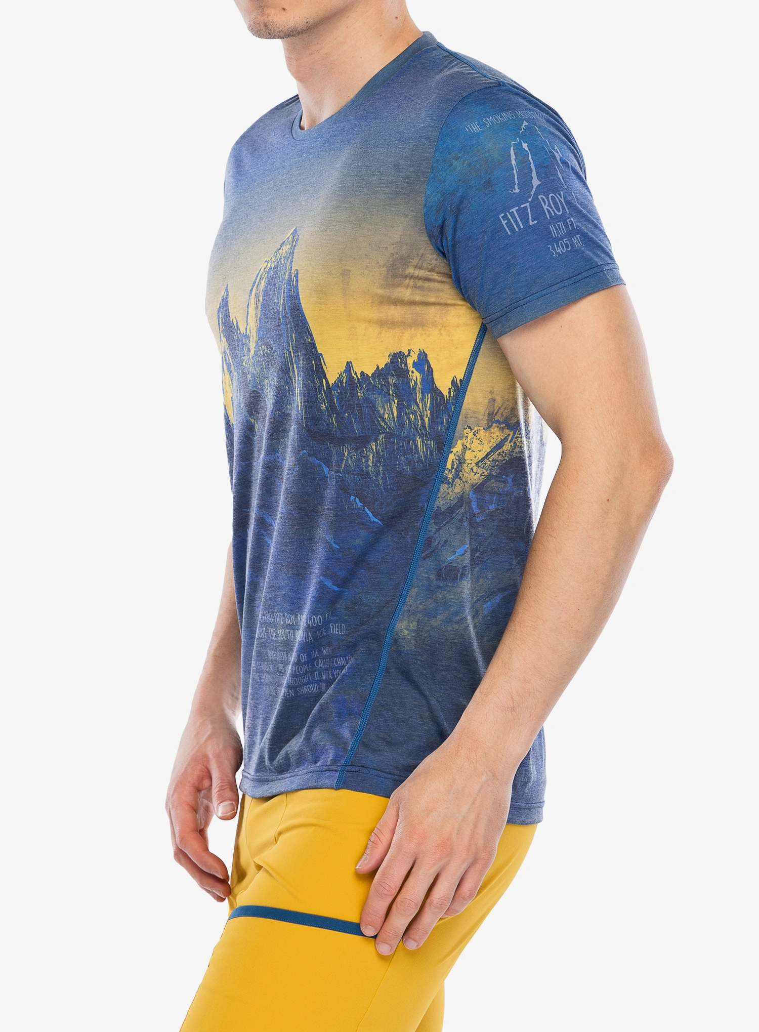 Greitai džiūstantys marškinėliai Crazy Shirt Legend - print patagonia