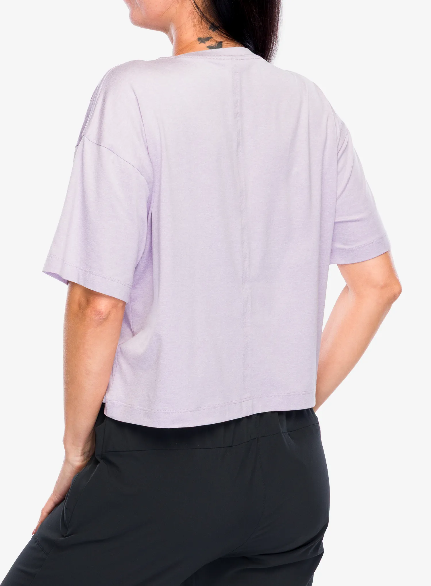 Moteriški greitai džiūstantys marškinėliai Black Diamond Circuit SS Tee - soft lilac