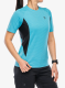 Moteriški greitai džiūstantys marškinėliai Montura Rise T-Shirt - turquoise