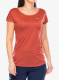 Moteriški greitai džiūstantys marškinėliai Salewa Puez Melange Dry S/S Tee - etruscan red melange