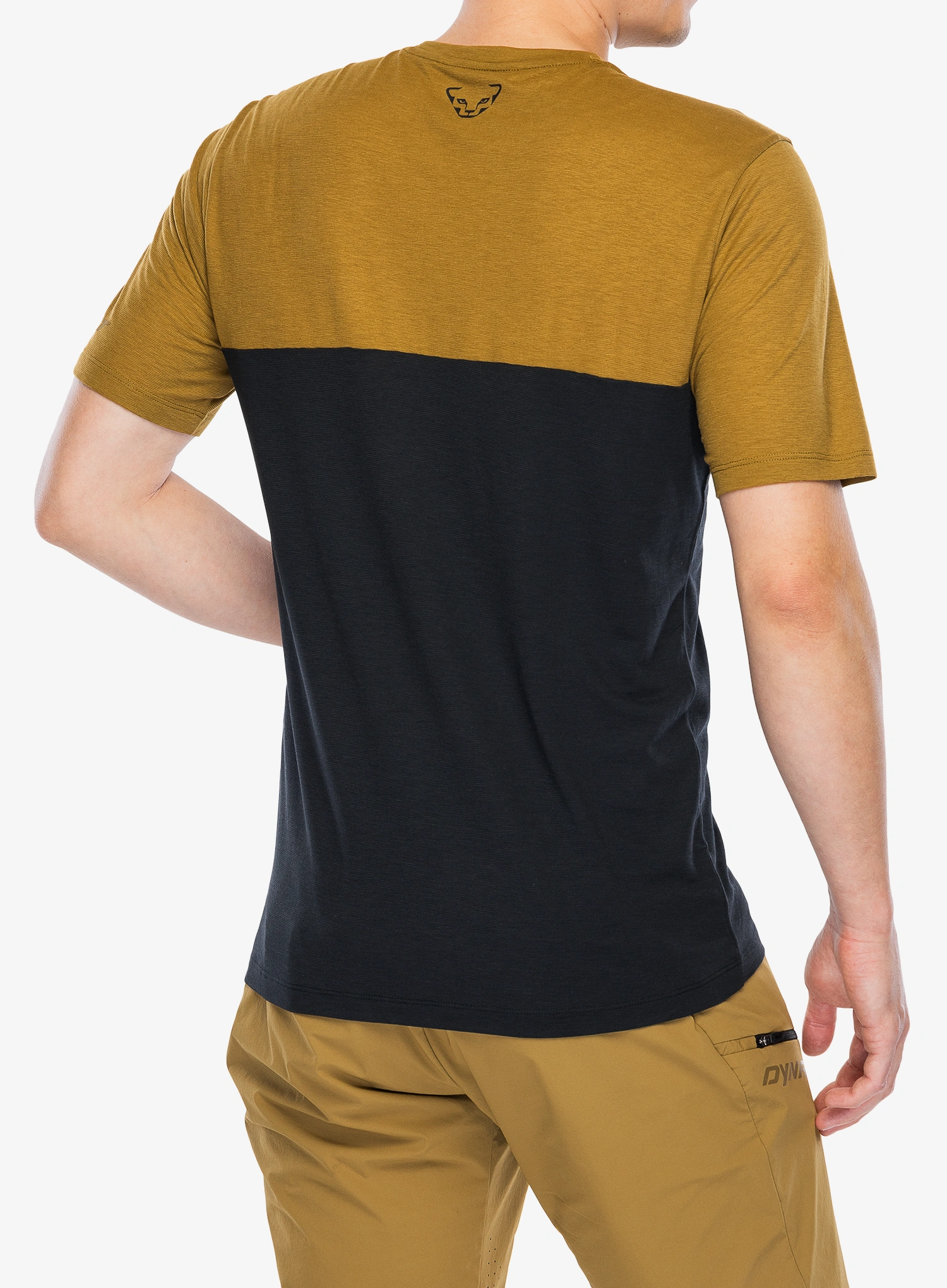 Greitai džiūstantys marškinėliai Dynafit Transalper Pocket S/S Tee - relic/black out