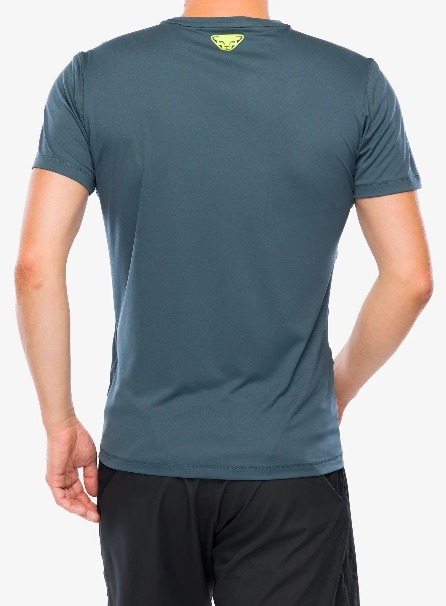 Greitai džiūstantys marškinėliai Dynafit Traverse 2 S/S Tee - cinder