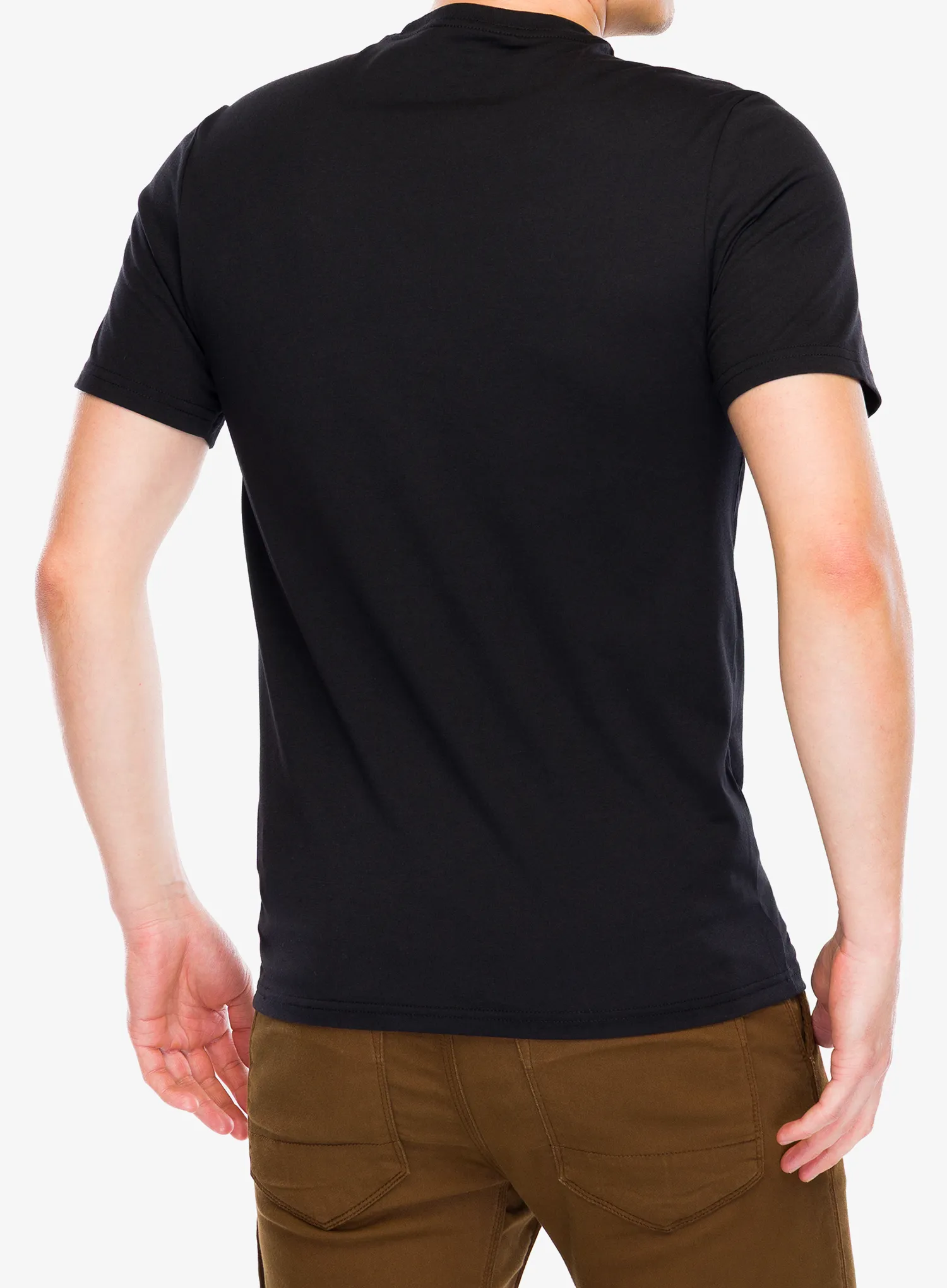 Greitai džiūstantys marškinėliai Fox Absolute SS Tech Tee - black/black