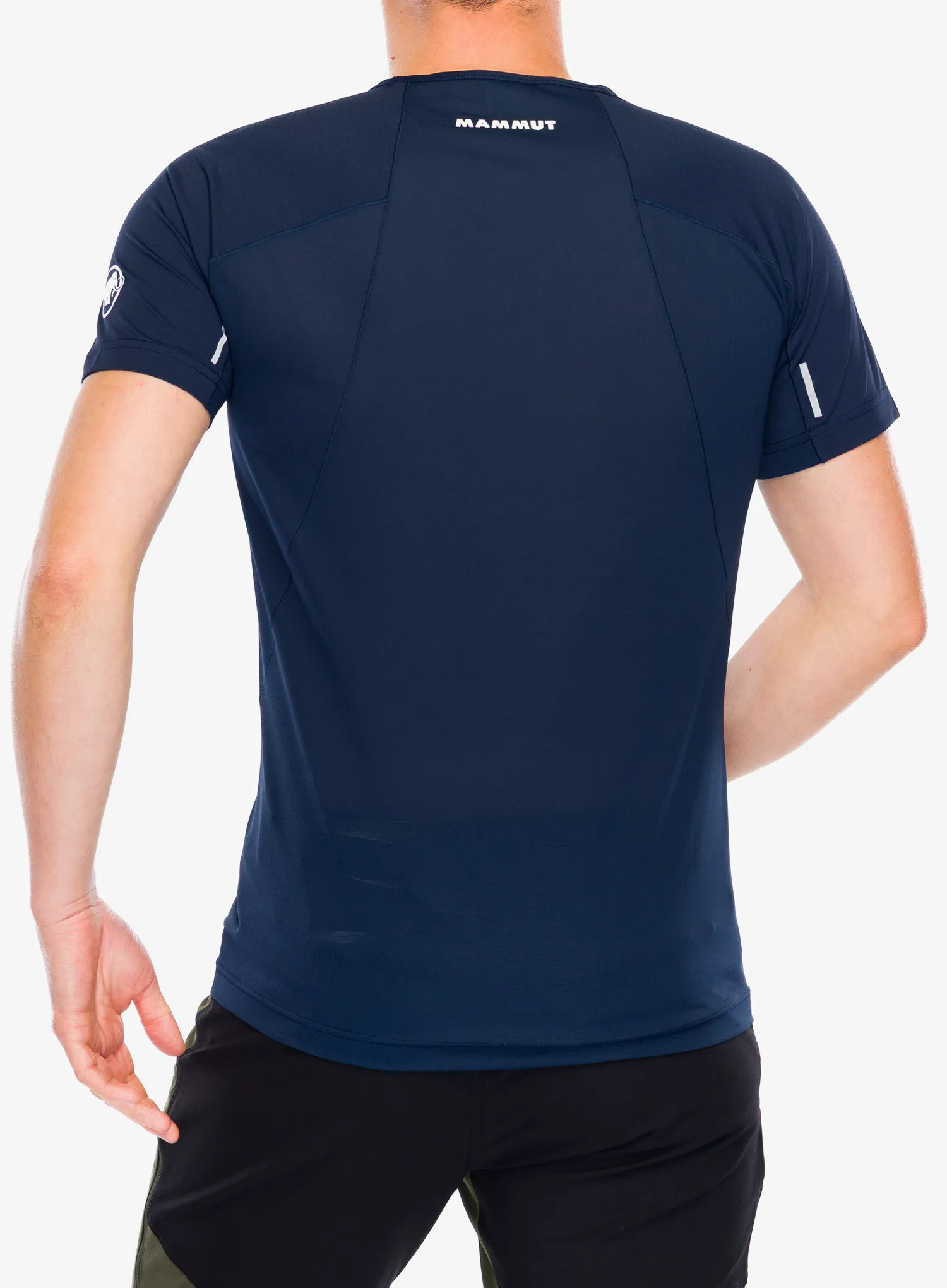 Greitai džiūstantys marškinėliai Mammut Aenergy FL T-Shirt - marine