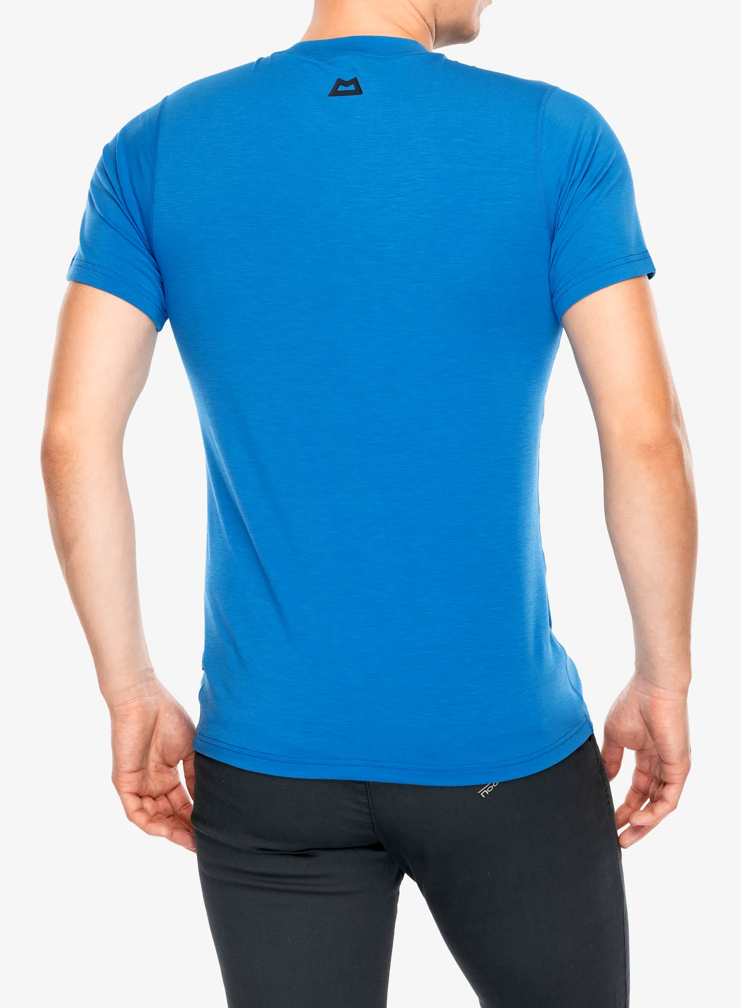 Greitai džiūstantys marškinėliai Mountain Equipment Groundup Tee - atlantic blue