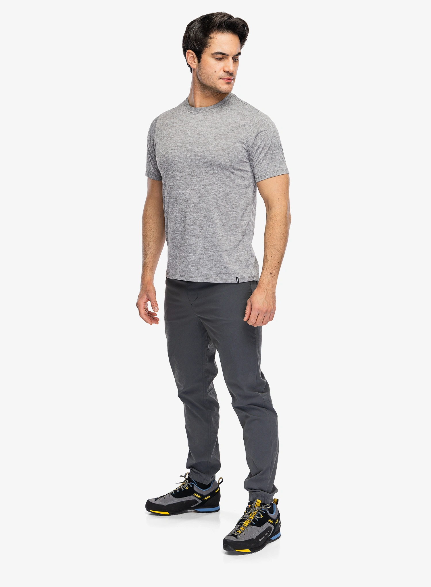 Greitai džiūstantys marškinėliai Patagonia Cap Cool Daily Shirt - feather grey