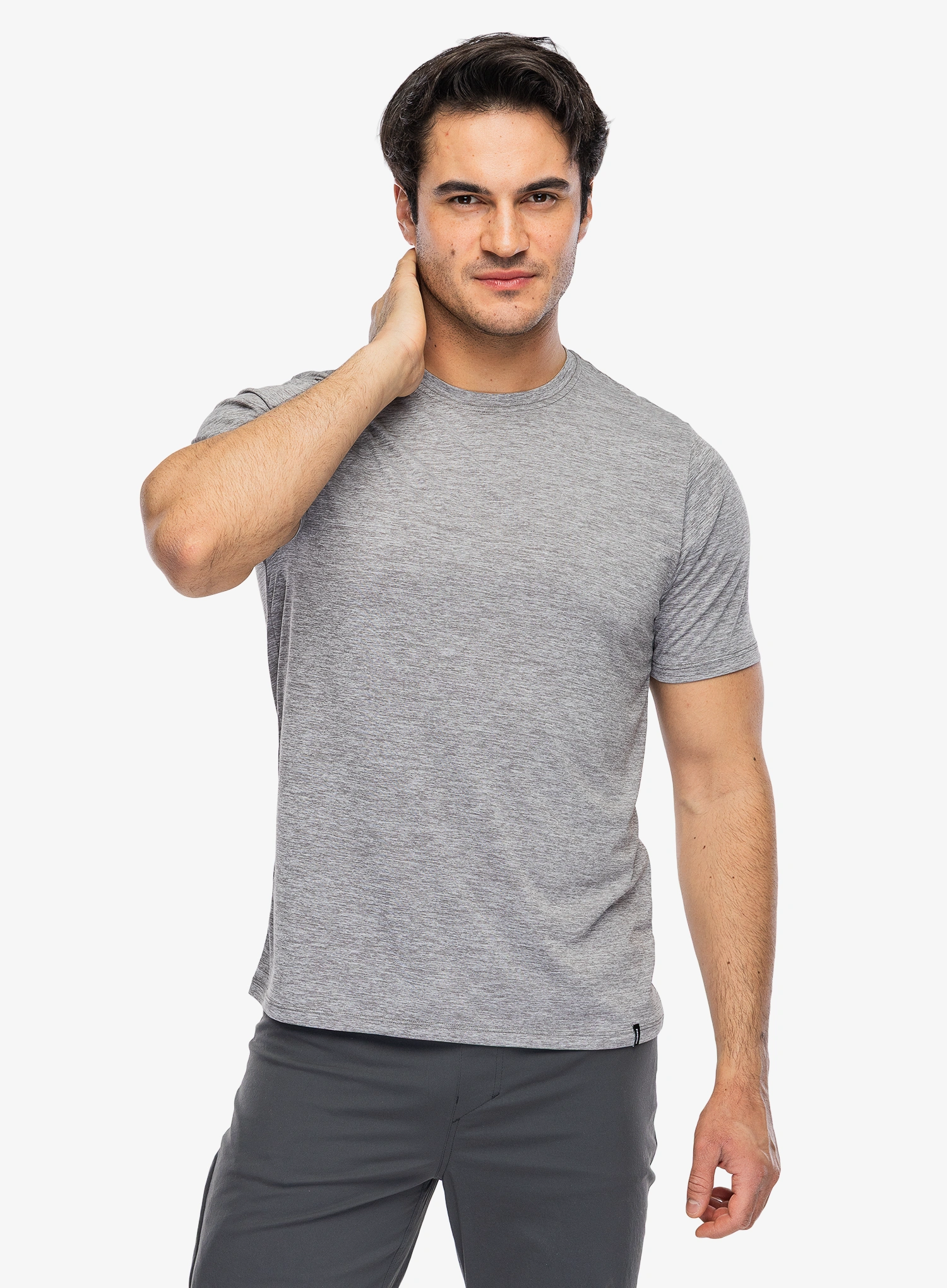 Greitai džiūstantys marškinėliai Patagonia Cap Cool Daily Shirt - feather grey