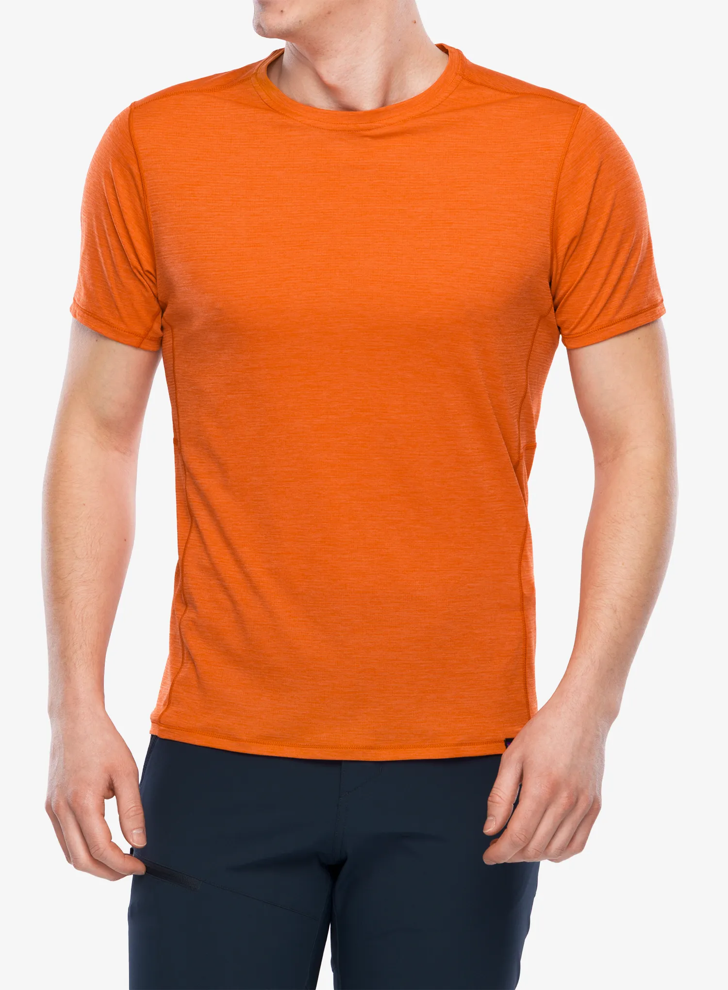 Greitai džiūstantys marškinėliai Patagonia Cap Cool LW Shirt - pollinator orange
