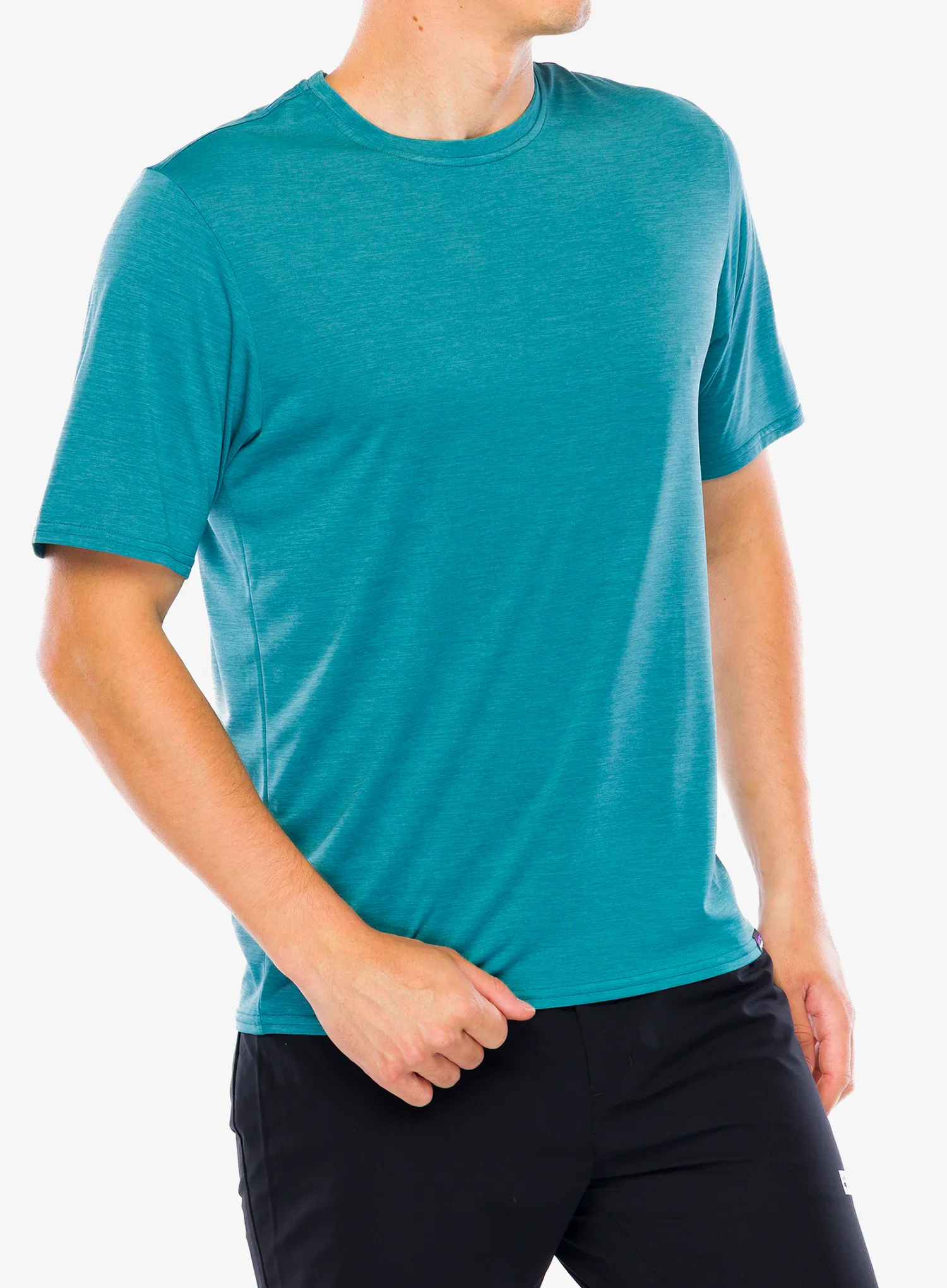 Greitai džiūstantys marškinėliai Patagonia Capilene Cool Daily Shirt - wetland blue