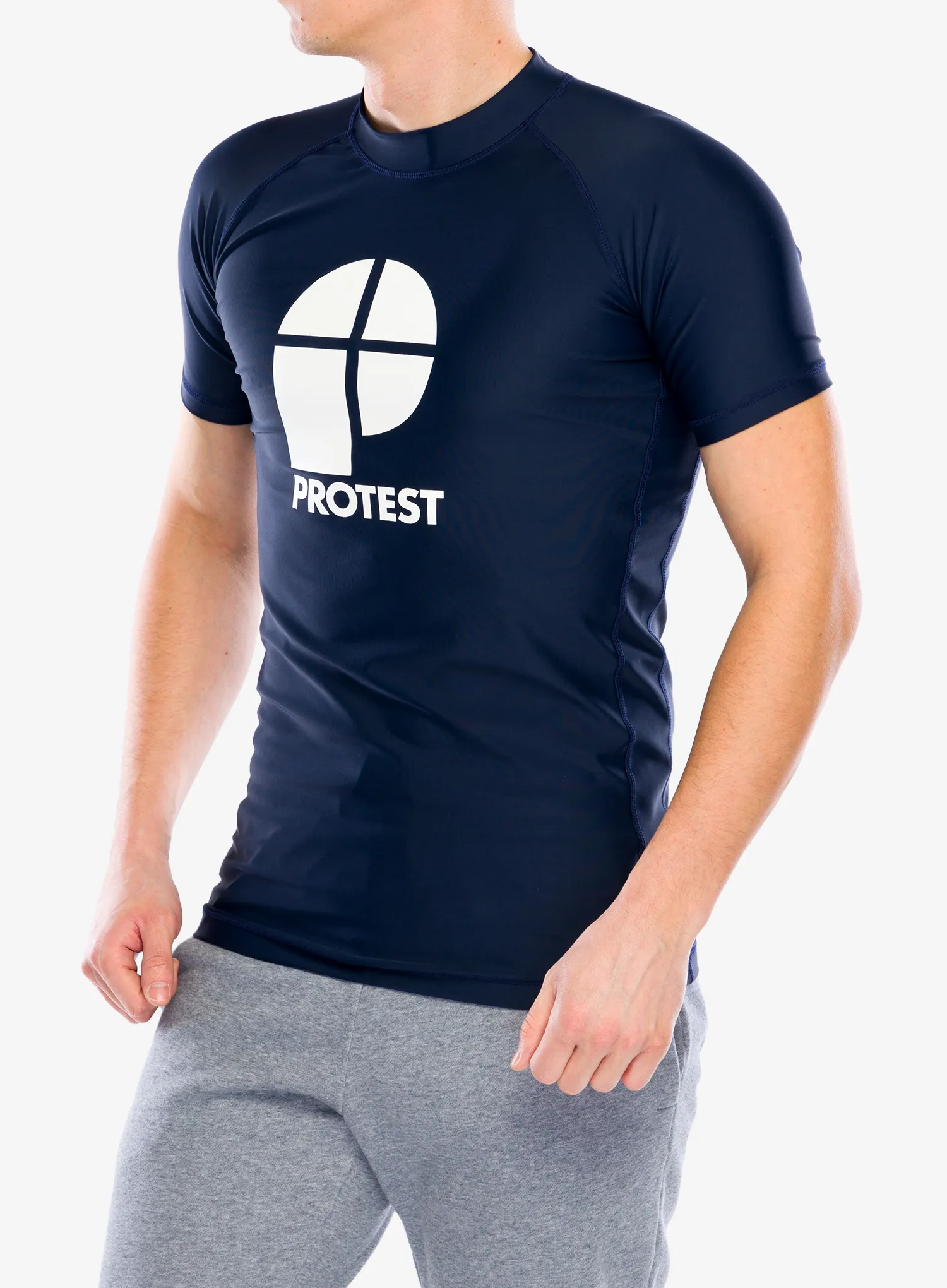 Greitai džiūstantys marškinėliai Protest Prtcater Lycra - night skyblue