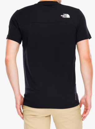 Greitai džiūstantys marškinėliai The North Face Lightning Alpine S/S Tee - tnf black