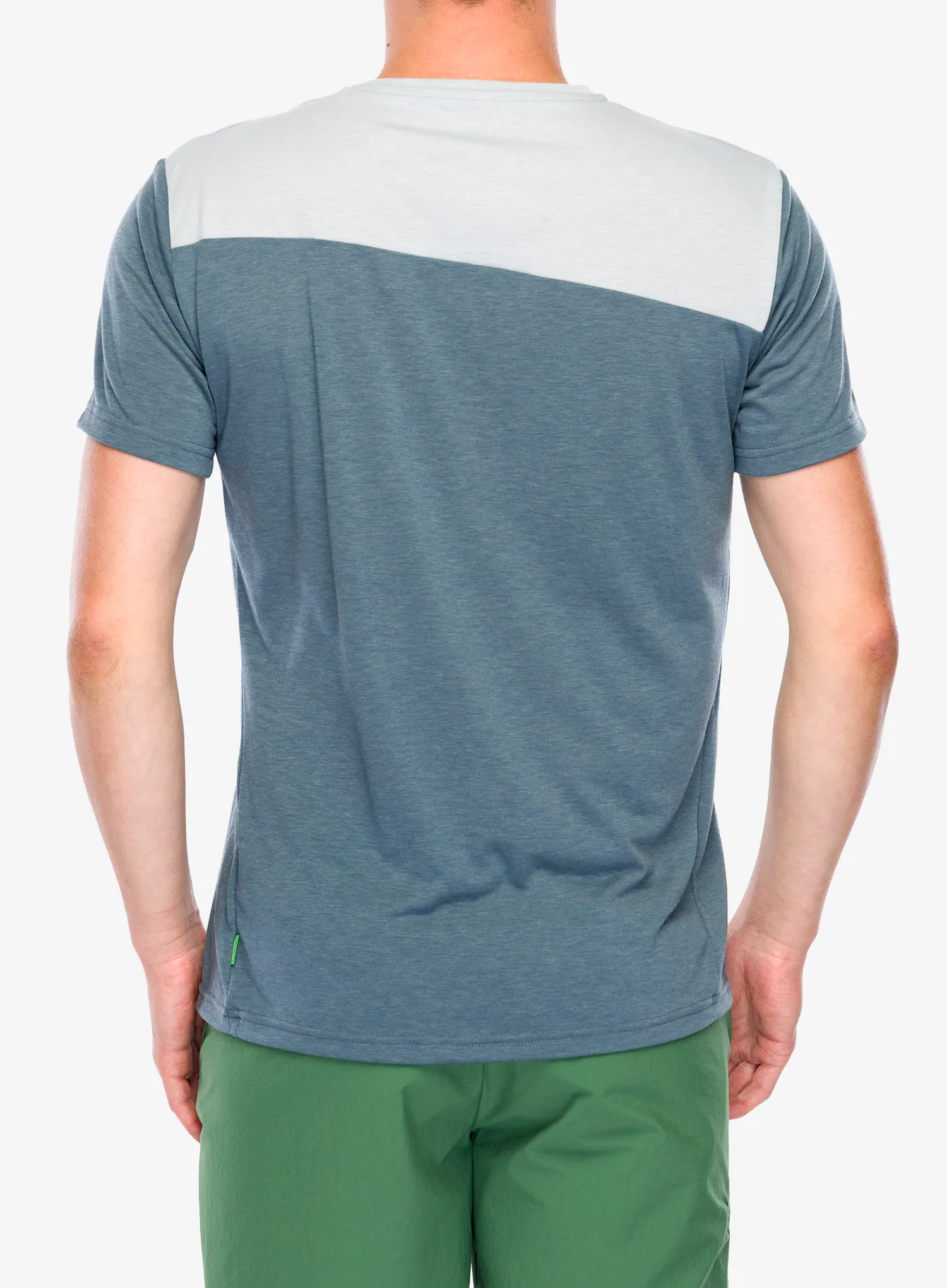 Greitai džiūstantys marškinėliai Vaude Sveit Shirt - heron uni