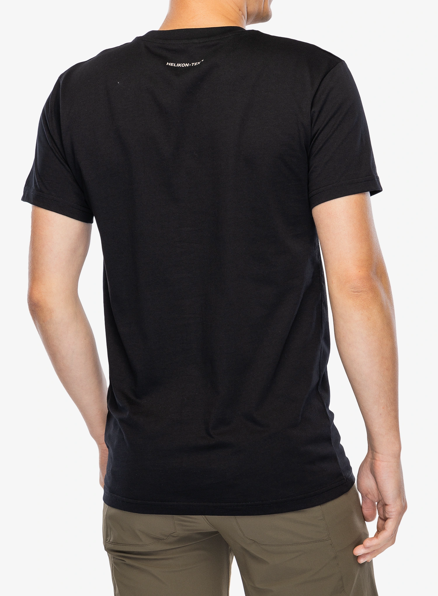 Taktiniai marškinėliai Helikon-Tex Logo T-shirt - black
