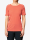 Termo marškinėliai moterims Devold Lauparen Merino 190 Base Tee - coral