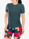 Termo marškinėliai moterims UYN Sparkcross Self Layer Ow Shirt SS - stormy weather