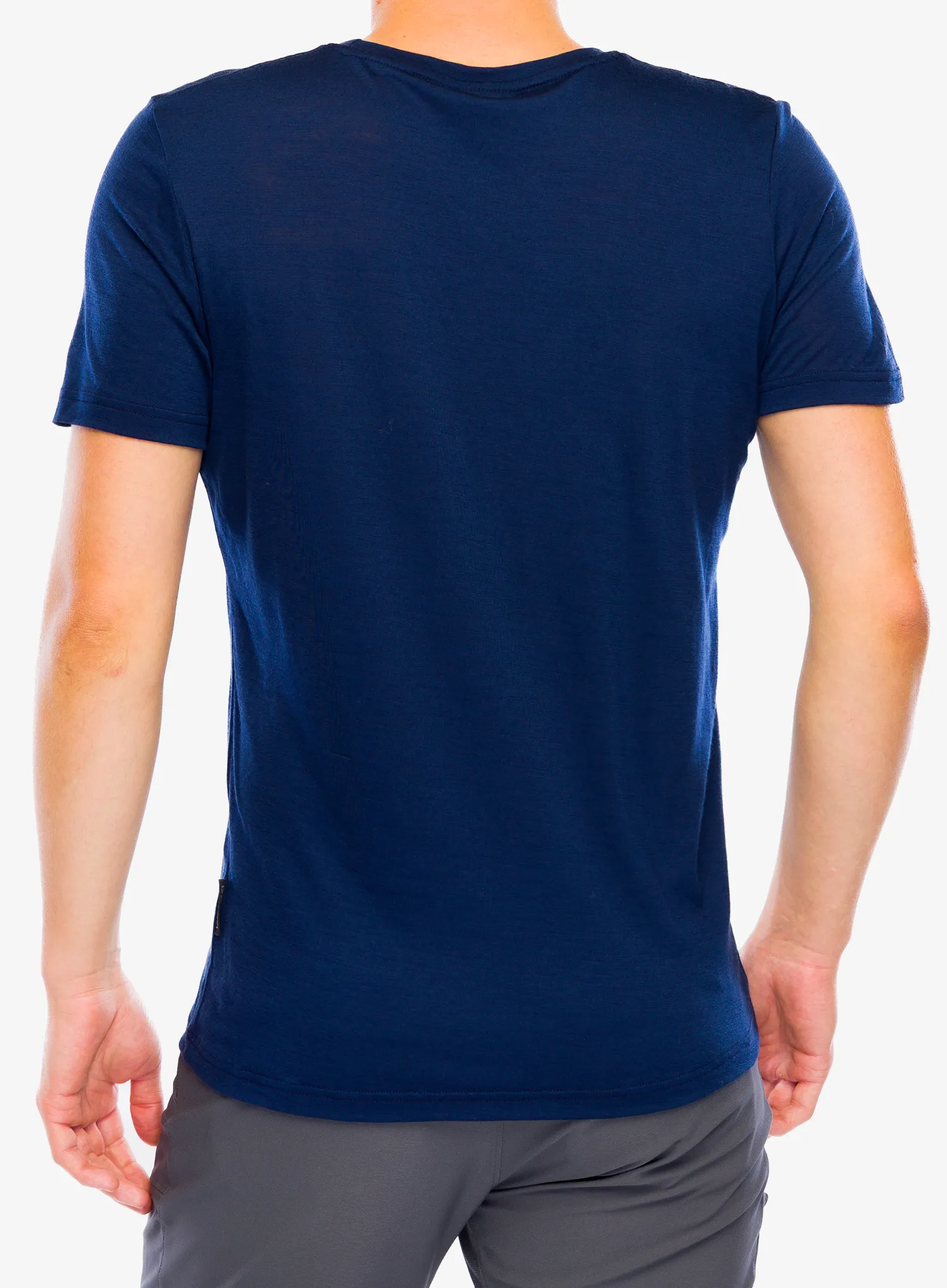 Termo marškinėliai Dovre 100% Merino Wool Light - navy