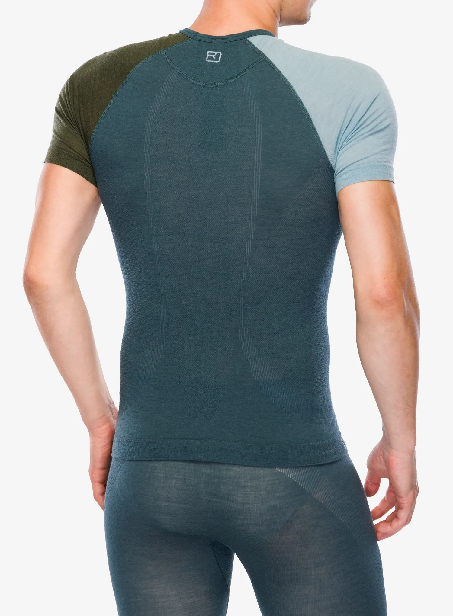 Termo marškinėliai Ortovox 120 Comp Light Short Sleeve - dark arctic grey