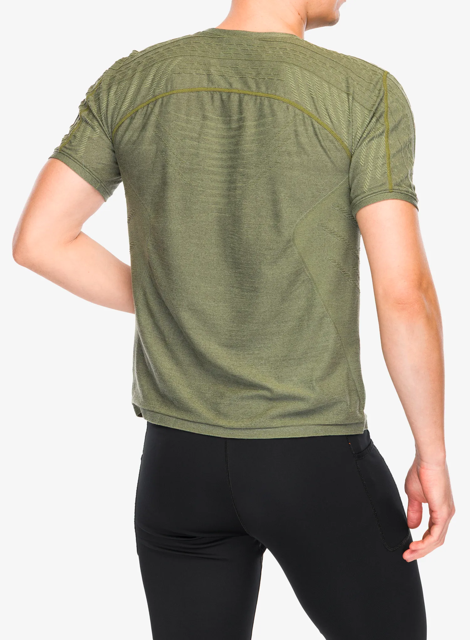 Termo marškinėliai UYN Sparkcross Self Layer Ow Shirt SS - aloe