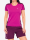 Moteriški sportiniai marškinėliai Montura Hade T-Shirt - baton rouge/wine red