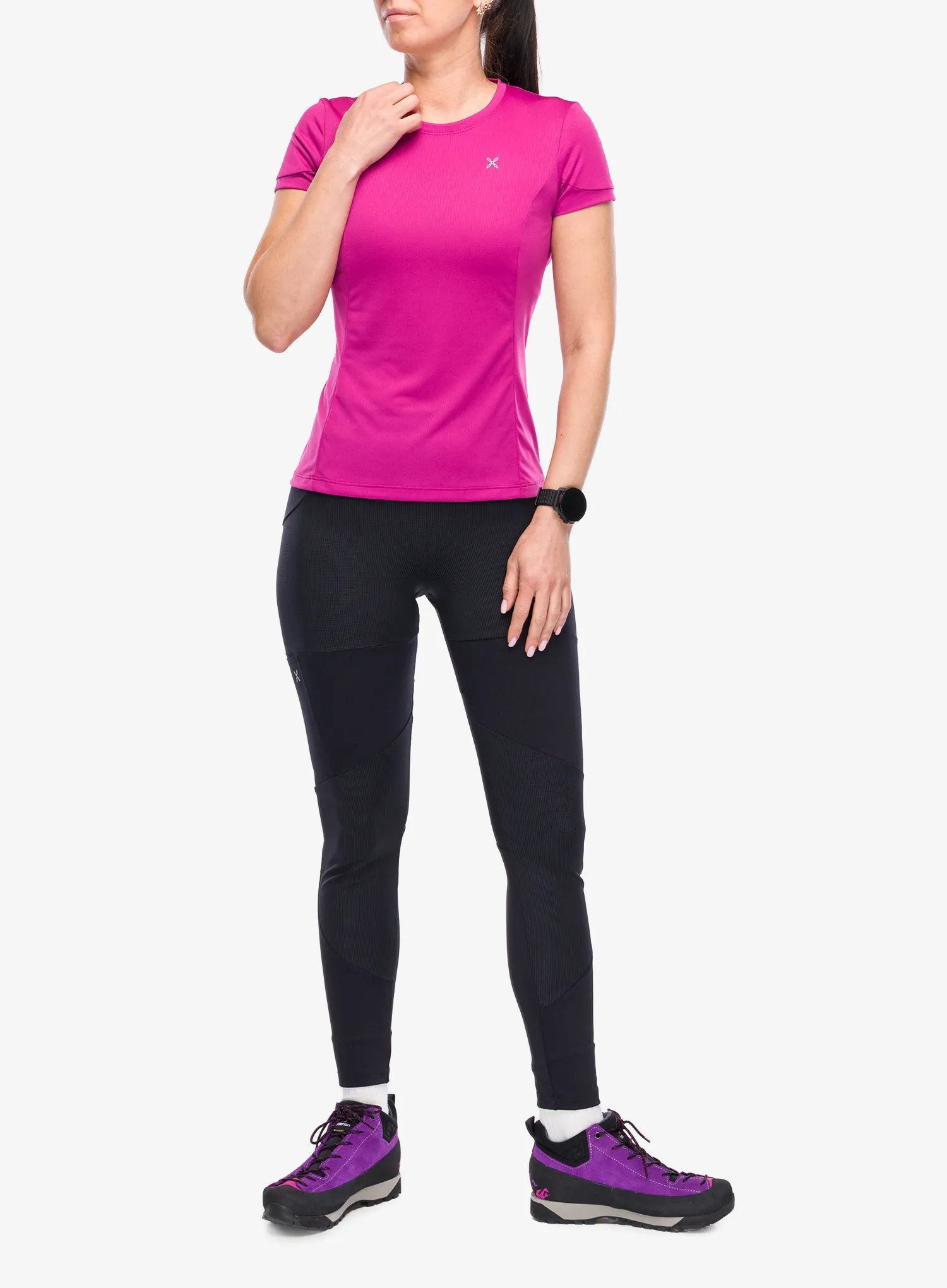 Moteriški sportiniai marškinėliai Montura Join T-Shirt - baton rouge