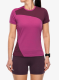 Moteriški sportiniai marškinėliai Montura Mix-Up T-Shirt - baton rouge/wine red