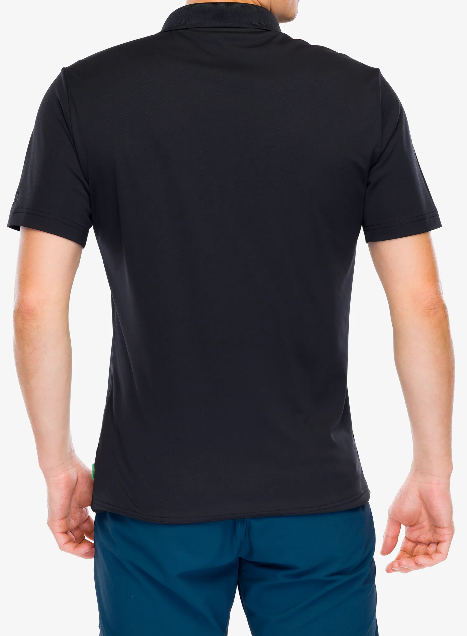 Marškinėliai Vaude Essential Polo Shirt - black