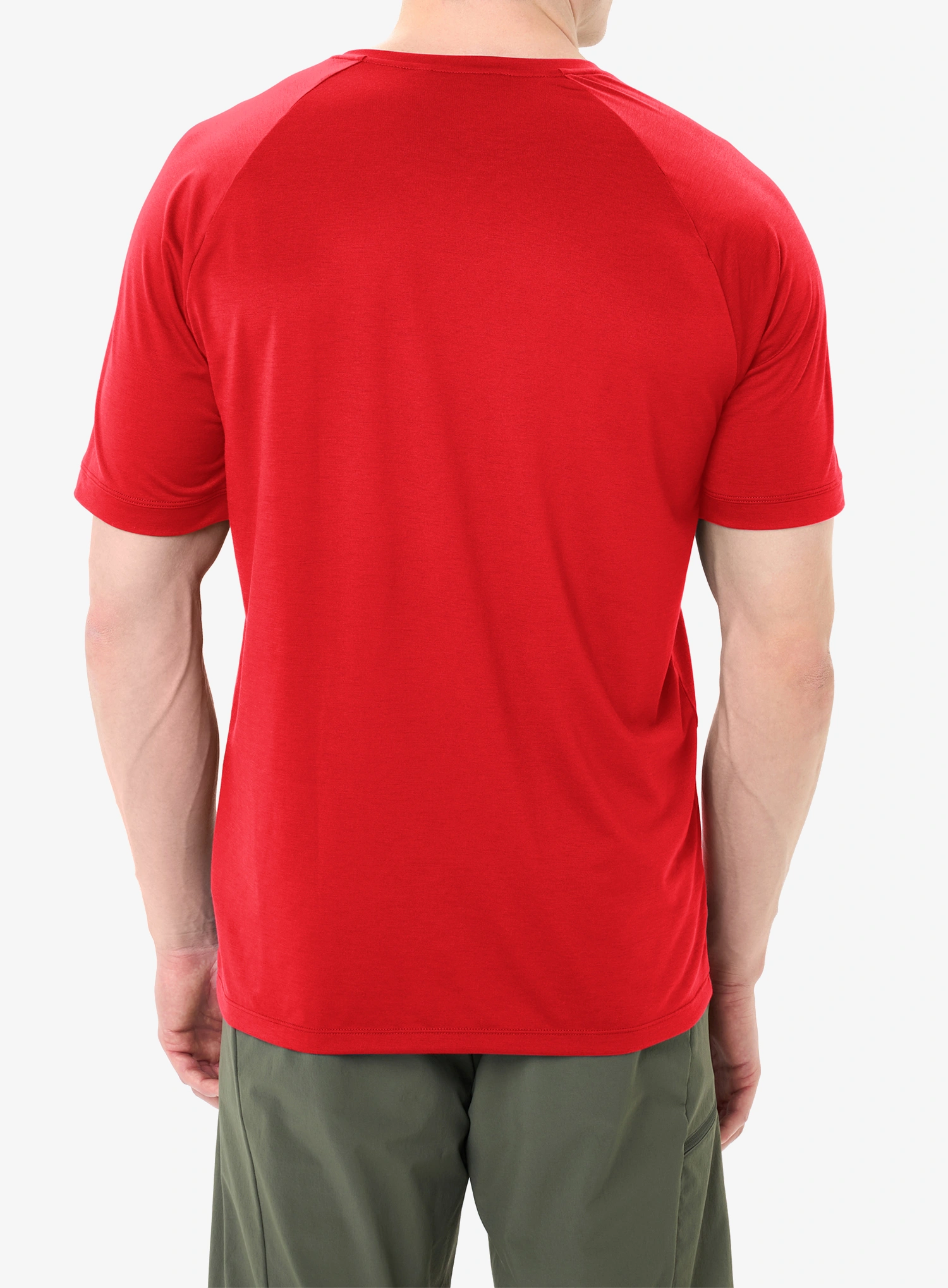 Marškinėliai Vaude Gleann T-Shirt II - mars red