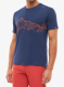 Marškinėliai Viking Lenta Bamboo Light - navy/orange
