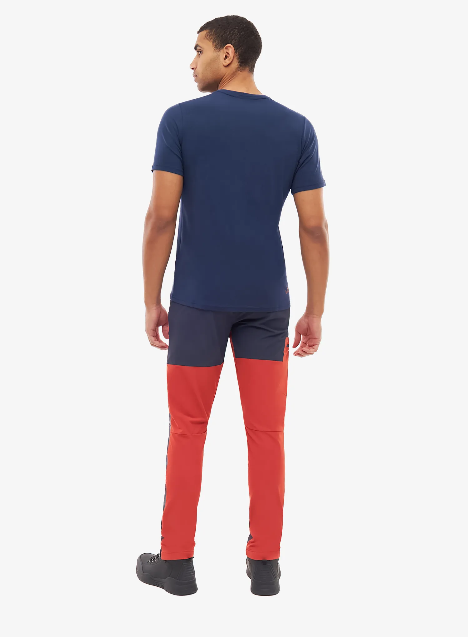 Marškinėliai Viking Lenta Bamboo Light - navy/orange